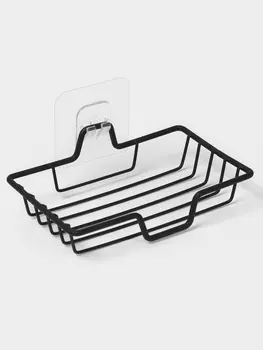 Мыльница настенная Stlz, чёрная