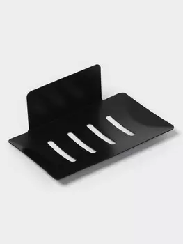 Мыльница настенная Stlz, чёрная