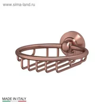 Мыльница-решетка, античная медь, 3SC