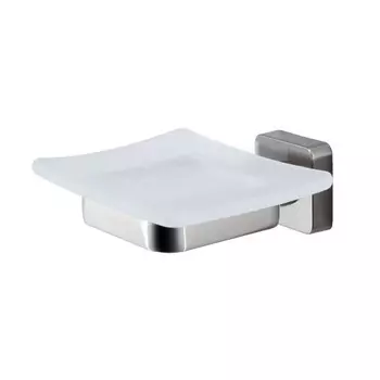 Мыльница Rhin K-8729, серебристый