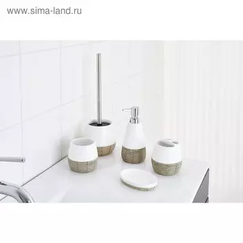 Мыльница Safari, цвет белый