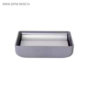 Мыльница Toskana, цвет серый