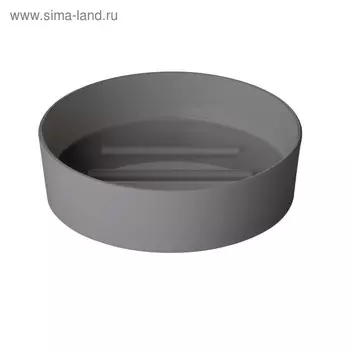 Мыльница Touch, цвет серый