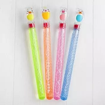 Мыльные пузыри «Цыплята и зверята», прозрачные, МИКС