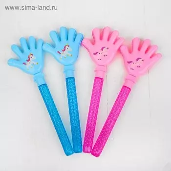 Мыльные пузыри «Единороги на руке» 2,5×10×30 см МИКС