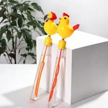 Мыльные пузыри «Курочки» 3х5х32 см, МИКС