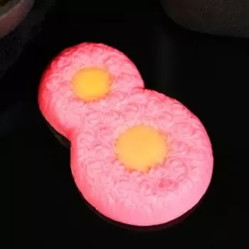 Фигурное мыло "8 марта розы" розовое, 75гр