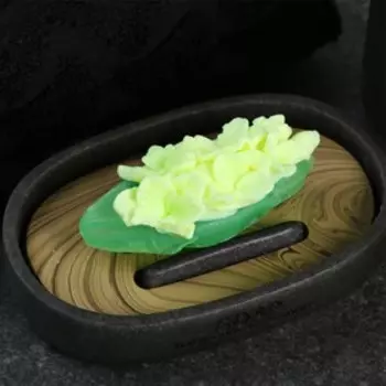 Фигурное мыло "Букет гладиолусов" жёлтый 35 г