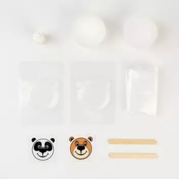 Мыло-картинка «Панда и медведь»