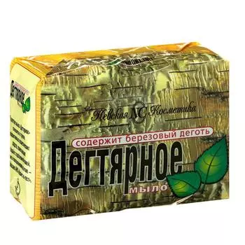 Мыло Невская Косметика «Дегтярное" 4 шт. по 100 г