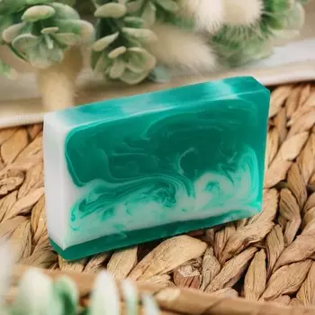 Мыло НАТУРАЛЬНОЕ ручной работы "Эвкалипт" 80 г Добропаровъ