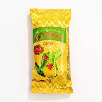 Мыло туалетное "Детское Липа", упакованное, 75 гр