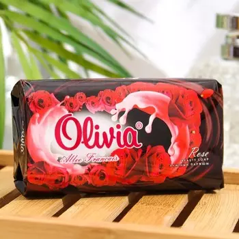 Мыло твердое ALVIERO "Роза", 140 г