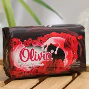 Мыло туалетное Olivia роза, 90 г