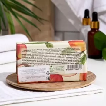 Мыло твердое FLORINDA Белый Персик, 200 г