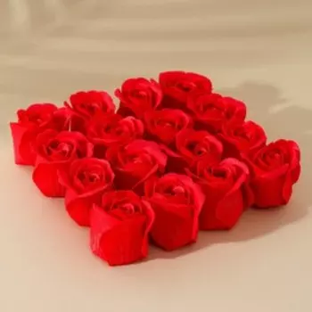 Мыло лепестковое «С 8 Марта», 16 шт., аромат цветочный, Чистое счастье