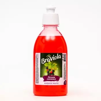 Мыло жидкое Braviola Лесная ежевика пуш-пул, 330 мл