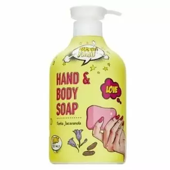 Мыло жидкое для рук и тела Tonka Jacaranda, 500 мл