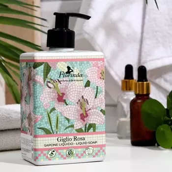 Мыло жидкое FLORINDA Розовая Лилия, 500 мл