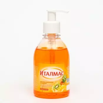 Мыло жидкое Италмас тропические фрукты с дозатором 250 мл