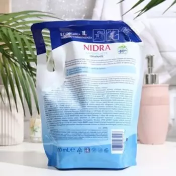 Мыло жидкое NIDRA с молочными протеинами, 1000 мл
