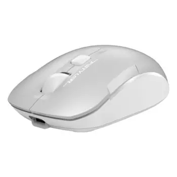 Мышь A4Tech Fstyler FB26CS Air серебристый/белый оптическая (2000dpi) silent беспроводная B 103385