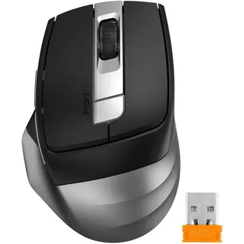 Мышь A4Tech Fstyler FB35CS серый/черный оптическая (2000dpi) silent беспроводная BT/Radio U 102939