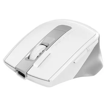 Мышь A4Tech Fstyler FB45CS Air белый/серебристый оптическая (2000dpi) silent беспроводная B 103385