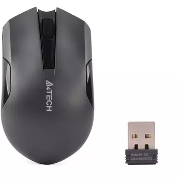 Мышь A4Tech G3-200N черный оптическая (1200dpi) беспроводная USB (3but)
