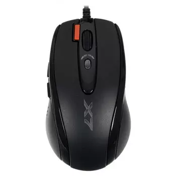 Мышь A4Tech XL-750BK черный лазерная (3600dpi) USB2.0 (6but)