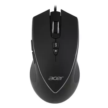 Мышь Acer OMW131 черный оптическая (6000dpi) USB (6but)