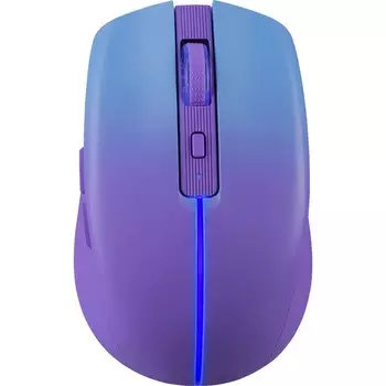 Мышь DEFENDER Mystery MM-301, беспроводная, оптическая, 1600dpi, фиолетовая