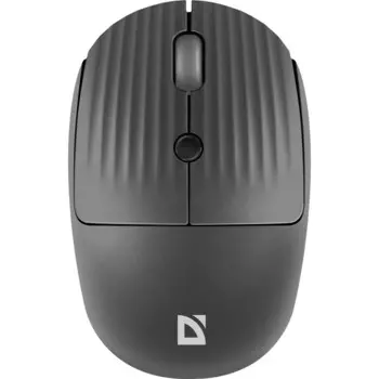 Мышь Defender Ray MM-032, беспроводная, оптическая, 1600 dpi, 1xAA (не в компл), чёрная