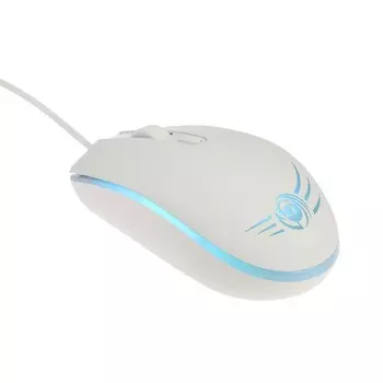 Мышь Dialog MGK-07U WHITE Gan-Kata, игровая, проводная, подсветка, 1600 dpi, USB, белая