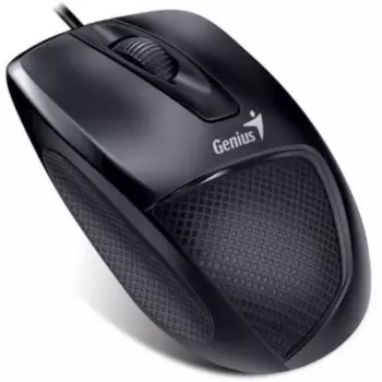 Мышь Genius Mouse DX-150X, проводная, оптическая, 1000 dpi, USB, чёрная