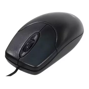 Мышь Genius Mouse Netscroll 120 V2, проводная, оптическая, 1000 dpi, USB, чёрная