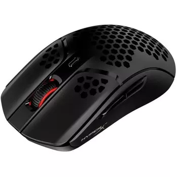 Мышь HyperX Pulsefire Haste черный оптическая (16000dpi) беспроводная USB (5but)