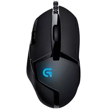 Мышь Logitech G402 Hyperion Fury, игровая, проводная, подсветка, 4000 dpi, USB, черная