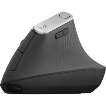 Мышь Logitech MX Vertical черный/серебристый оптическая (4000dpi) беспроводная BT/Radio USB 103386