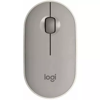 Мышь LOGITECH Pebble M350, беспроводная, оптическая, 1000 dpi, серая
