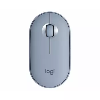 Мышь LOGITECH Pebble M350, беспроводная, оптическая, 1000 dpi, синияя