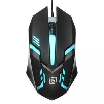 Мышь Оклик 396M INSOMNIA черный оптическая (1200dpi) USB (3but)