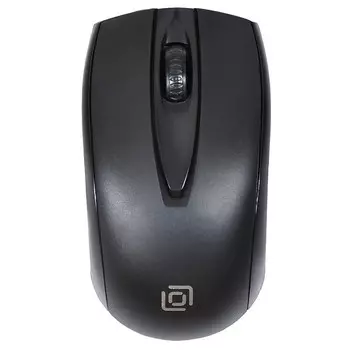 Мышь Оклик 540MW черный оптическая (1200dpi) беспроводная USB для ноутбука (3but)