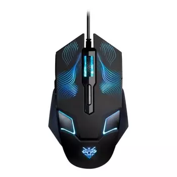 Мышь Smartbuy RUSH Gaki 743G-K , проводная, оптическая, игровая, 3200 dpi, USB, чёрная