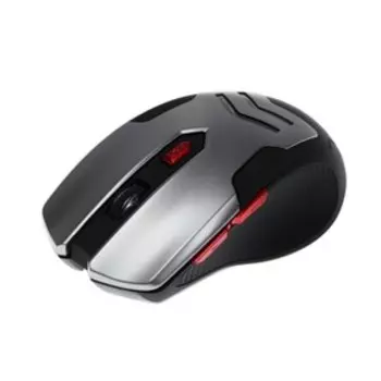Мышь Smartbuy RUSH Ironclad, беспроводная, оптическая, 1600 dpi, 2xAAA (не в компл), черная