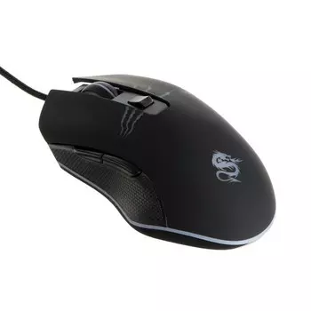 Мышь Smartbuy RUSH Ogos, игровая, проводная, 3200 dpi, USB, подсветка, чёрная