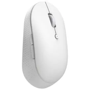 Мышь Xiaomi Mi Dual Mode Wireless Mouse Silent Edition, беспроводная, 1300 dpi, usb, белая