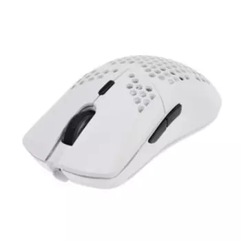 Мышь XYH80 MB-2.8, игровая, беспроводная, 600-3200 dpi, 500 мАч, с подсветкой, белая