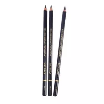 Набор 3 штуки карандаш цветной Koh-I-Noor GIOCONDA 8815 soft, черный (3502241)