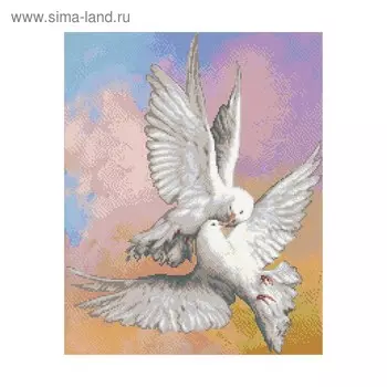 Набор алмазной вышивки «Голуби»